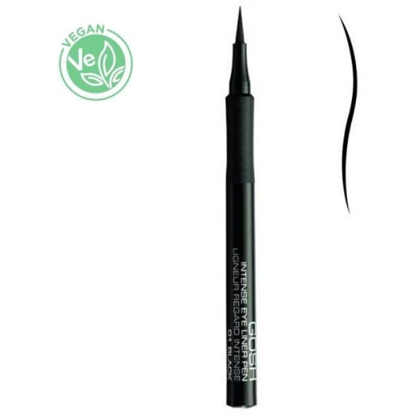 Eyeliner semi-permanent n°01 Noir - Intense Eye Liner Pen GOSH