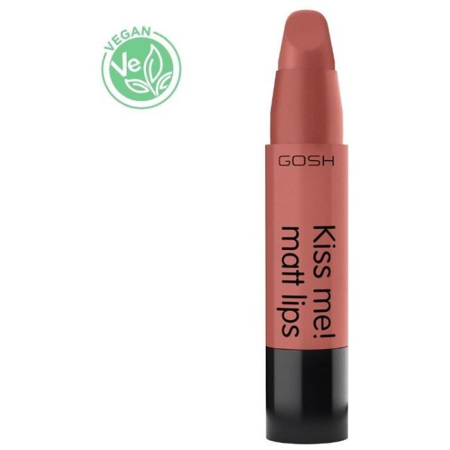 Matte cream lipstick in shade n°08 Natural Kiss - Kiss Me! GOSH