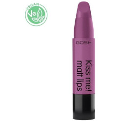 Matte crèmekleurige lippenstift nr. 12 Summer Kiss - Kiss Me! GOSH