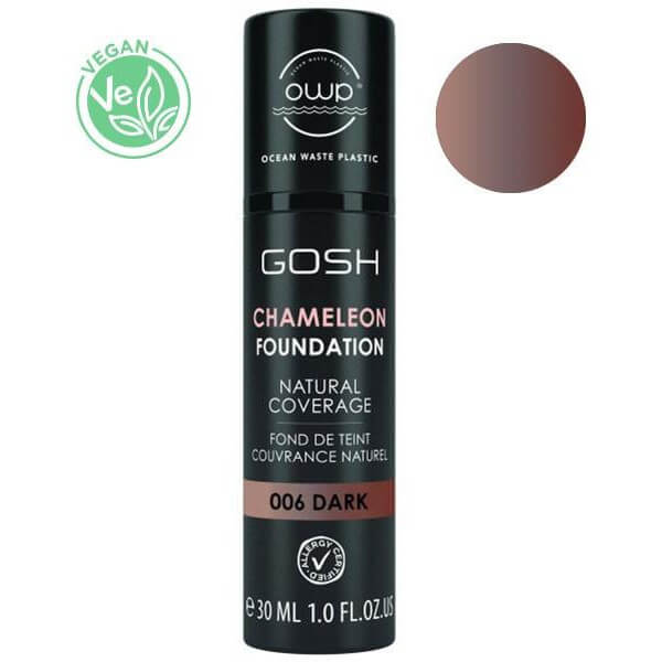 Fond de teint caméléon n°006 foncé Chameleon Foundation GOSH 30ML