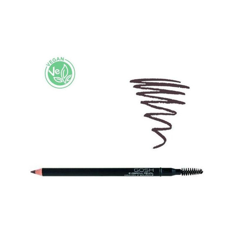 Eyebrow powder pencil n°04 mahogany - Eyebrow Pencil GOSH