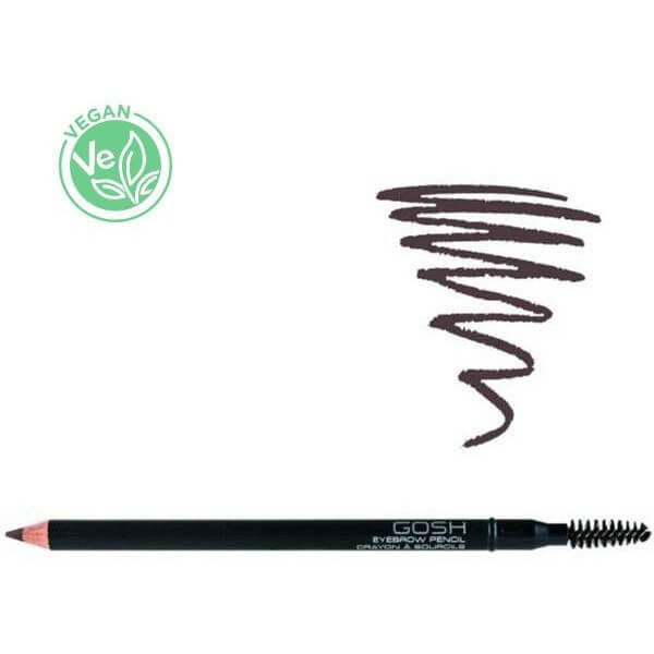 Crayon sourcils en poudre n°04 mahogany - Eyebrow Pencil GOSH