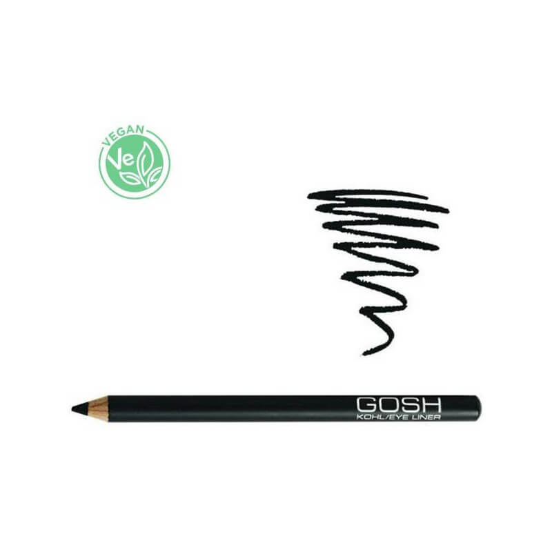 Eyeliner preto Kohl da GOSH.