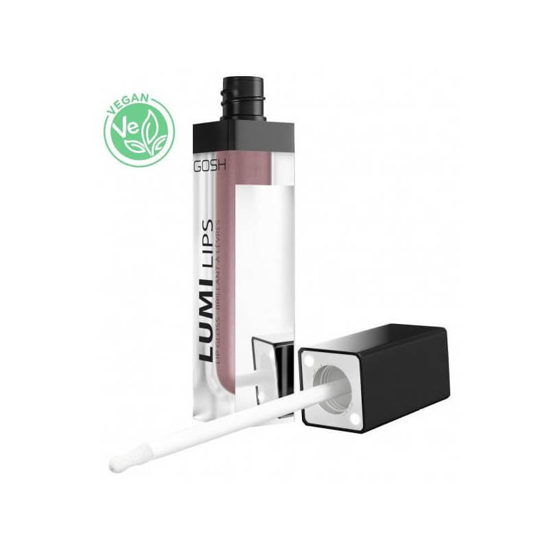 Brilho ultra brilhante nº 06 Get a Life - Gloss Labial Lumi Lips GOSH 6ML
