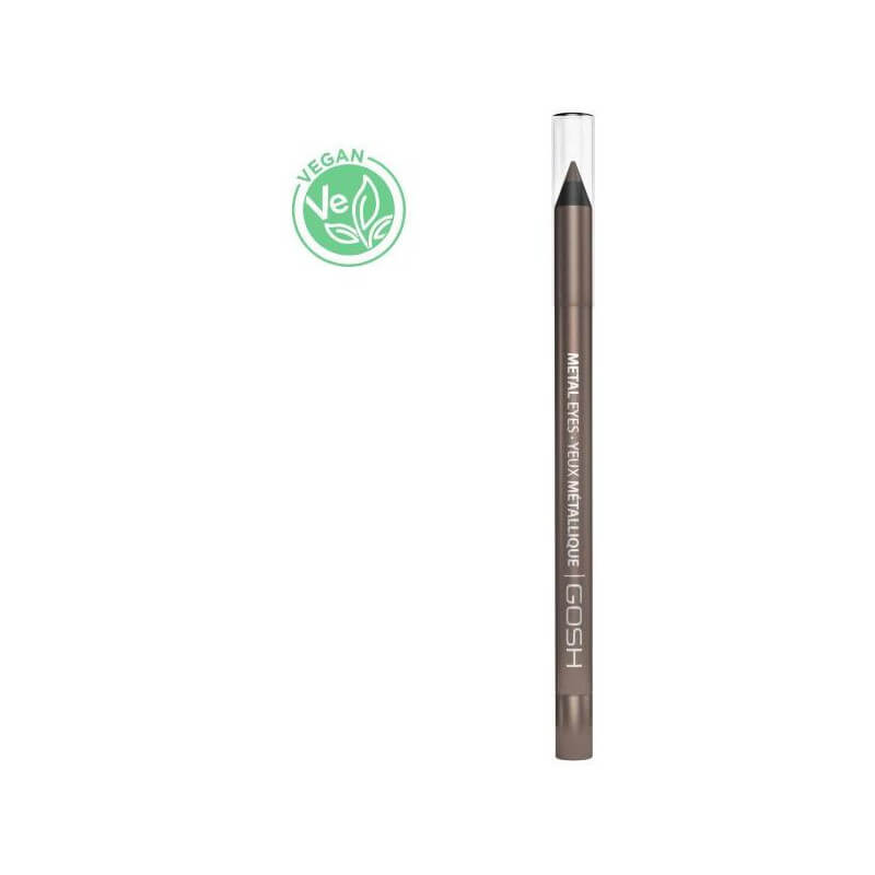 Eyeliner à prova d'água com efeito metálico nº02 Moonstone - Metal Eyes GOSH