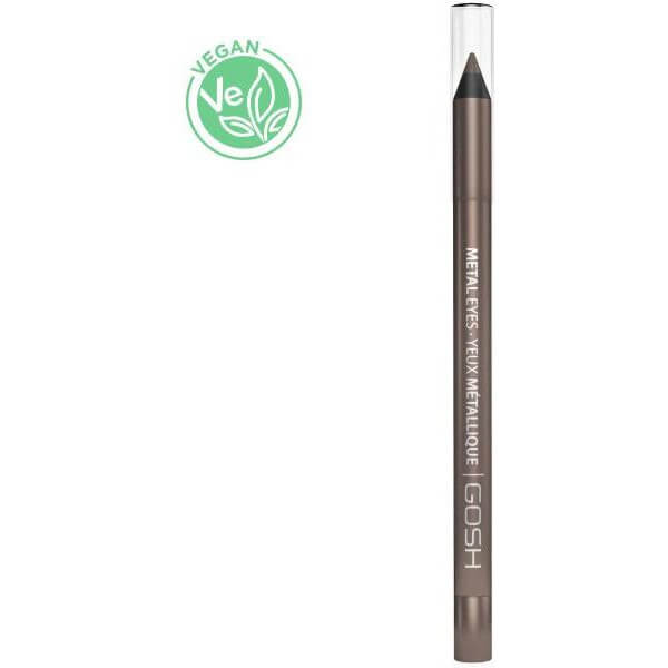 Eyeliner à prova d'água com efeito metálico nº02 Moonstone - Metal Eyes GOSH Eyeliner à prova d'água com efeito metálico nº02 Moonstone - Metal Eyes GOSH