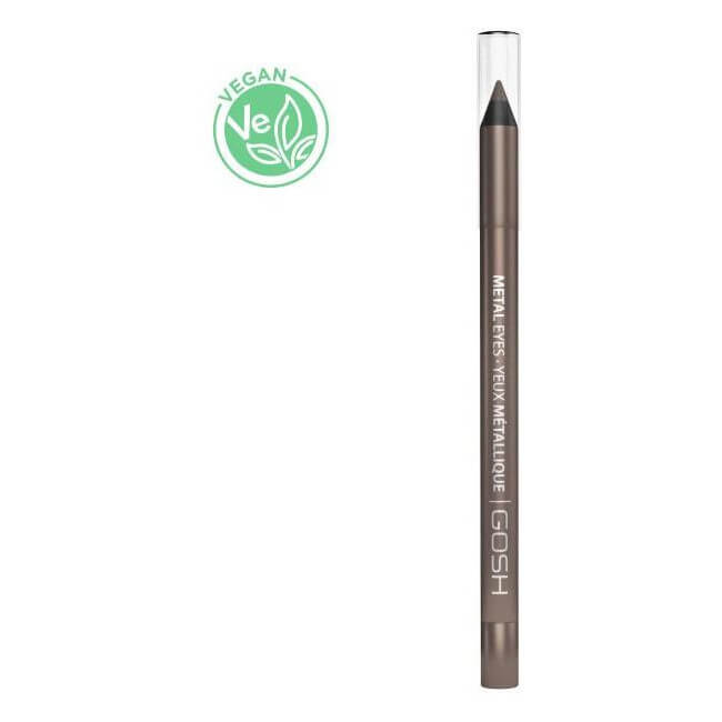 Eyeliner à prova d'água com efeito metálico nº02 Moonstone - Metal Eyes GOSH