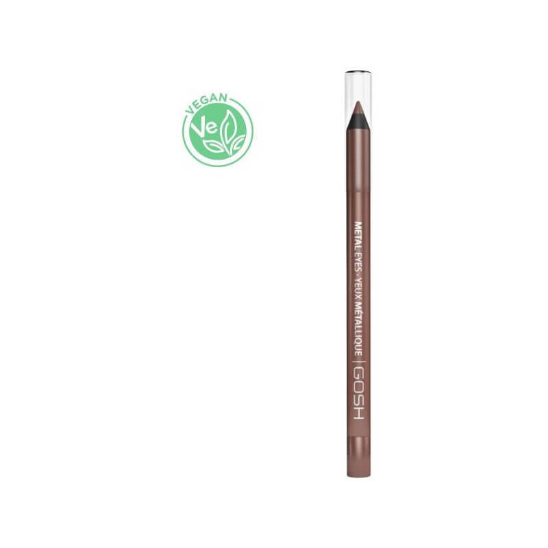 Waterdichte eyeliner met metallic effect nr. 03 Tiger Eyes - Metal Eyes GOSH