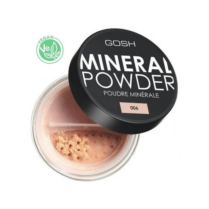 Pó solto nº06 Mel - Pó mineral GOSH