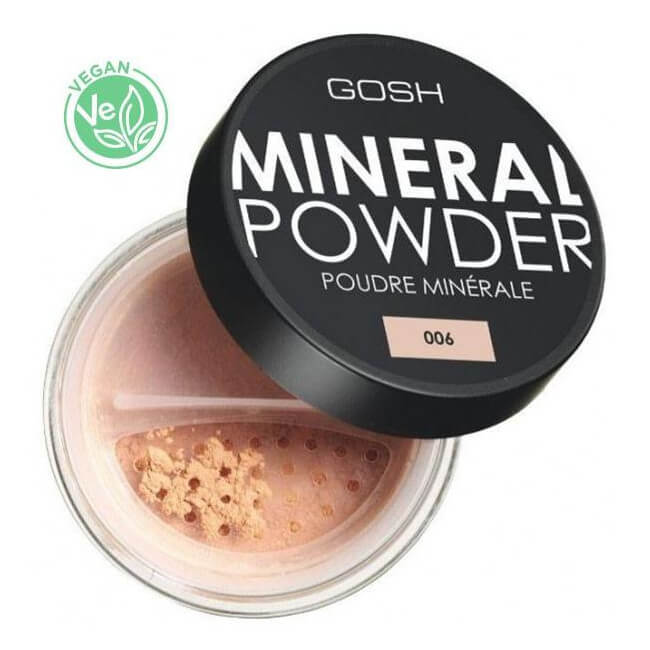 Pó solto nº06 Mel - Pó mineral GOSH