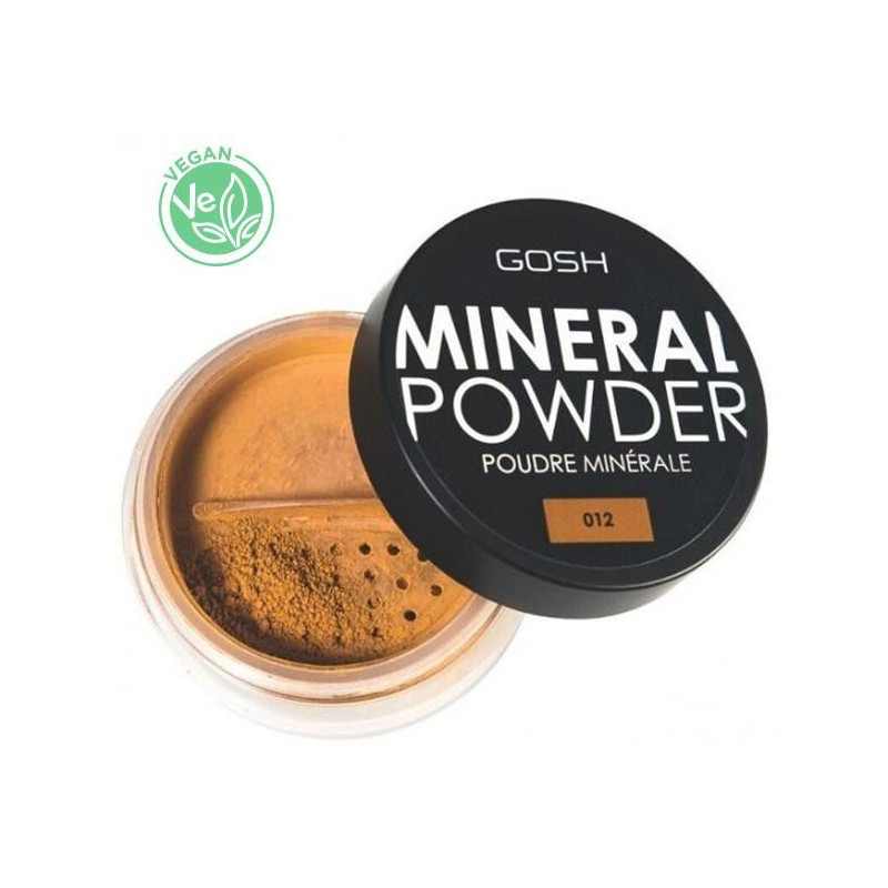 Poudre libre n°12 Caramel - Mineral Powder GOSH 