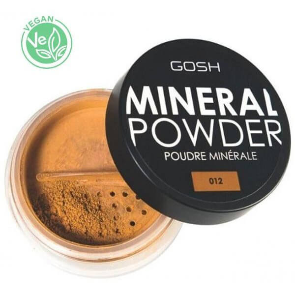 Losse poeder nr. 12 Karamel - Minerale Poeder GOSH Losse poeder nr. 12 Karamel - Minerale Poeder GOSH