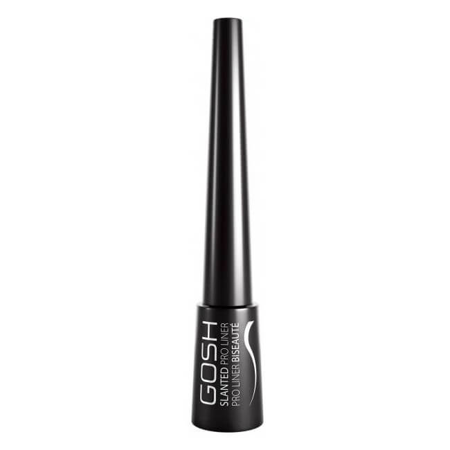 Eyeliner biselado resistente al agua n.º 02 Negro mate - Delineador Slanted Pro GOSH