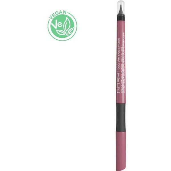 Lápis de lábios à prova d'água nº 02 Vintage Rose - O Lápis de lábios definitivo da GOSH Lápis de lábios à prova d'água nº 02 Vintage Rose - O Lápis de lábios definitivo da GOSH