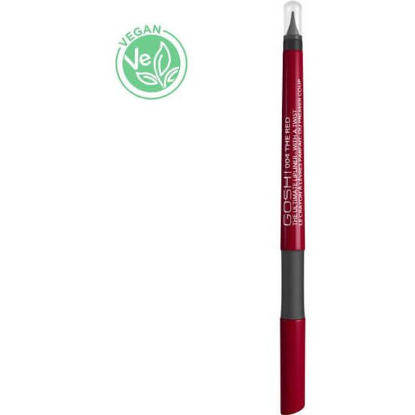 Waterproof lip potlood nr. 04 The Red - The Ultimate Lip Liner GOSH Waterproof lip potlood nr. 04 The Red - The Ultimate Lip Liner GOSH