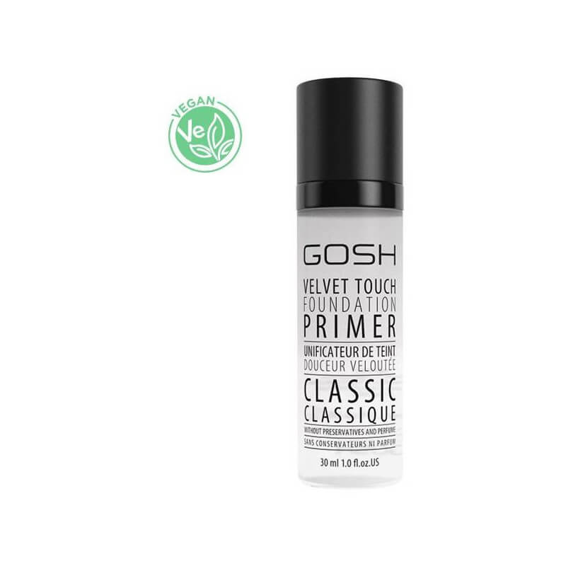 Base matificante clássica - Base Velvet Touch Foundation GOSH 30ML