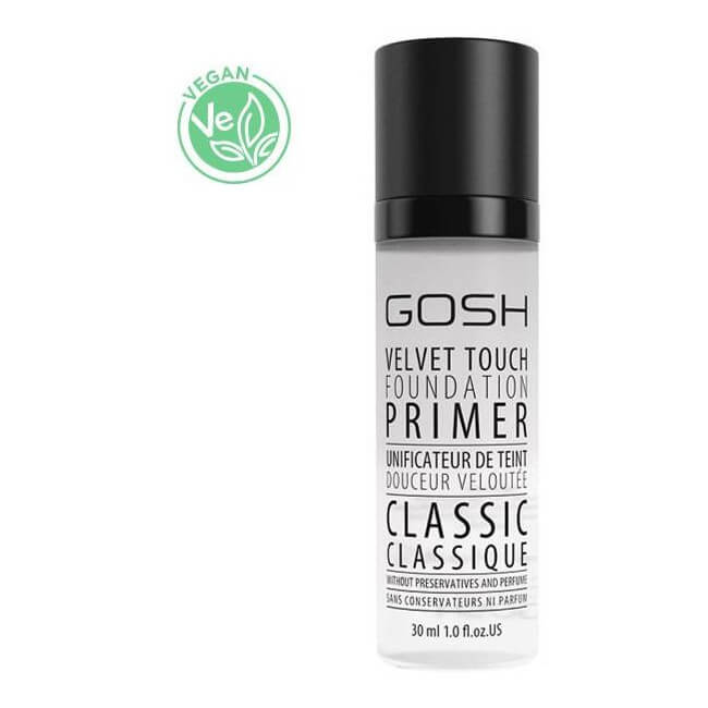 Base matificante clássica - Base Velvet Touch Foundation GOSH 30ML