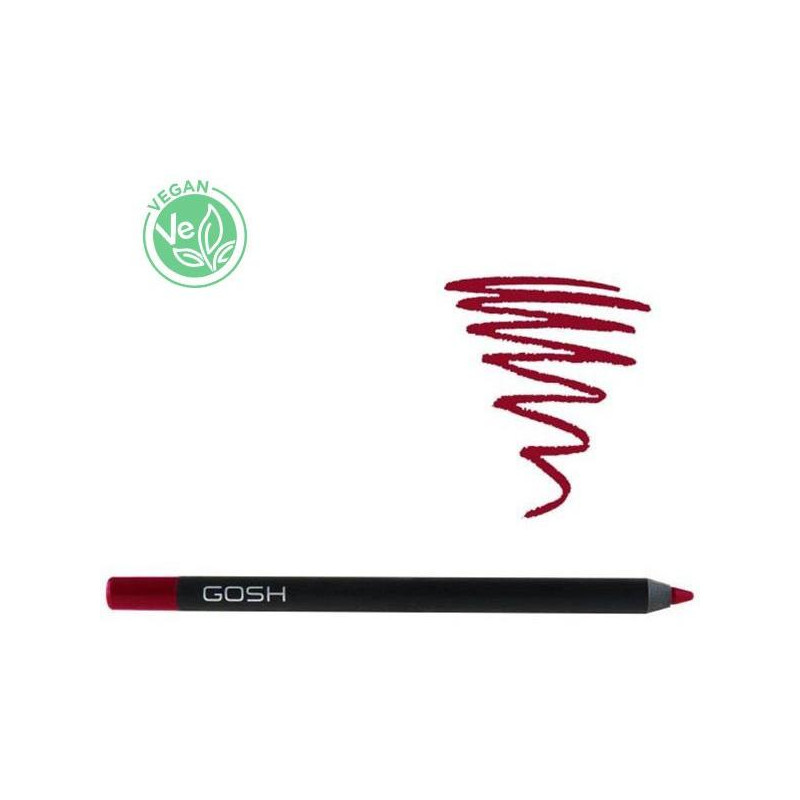 Crayon à lèvre waterproof crémeu n°16 The Red - Velvet Touch GOSH
