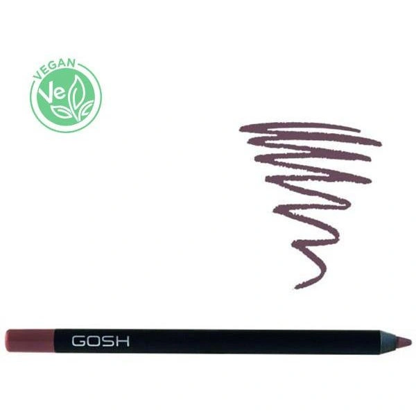 Wasserfester Lippenstift in Cremefarbe Nr. 11 Nougat - Velvet Touch von GOSH