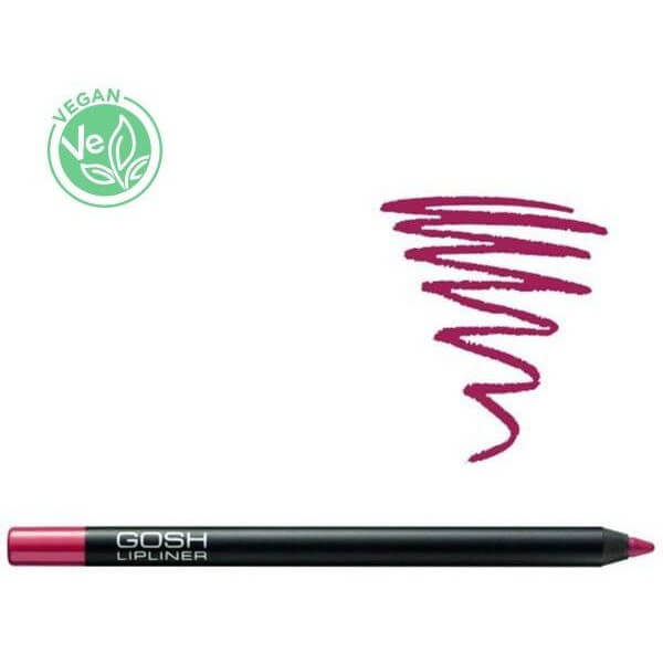 Lápiz labial cremoso resistente al agua n.º 07 Pink Pleasure - Tacto aterciopelado GOSH.