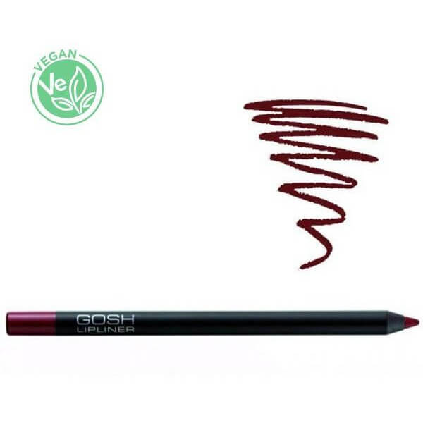 Crayon à lèvre waterproof crémeu n°03 Cardinal Red - Velvet Touch GOSH