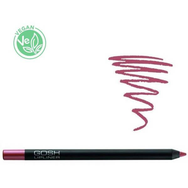Lápis labial à prova d'água cremoso nº 01 Nougat Crisp - Toque aveludado GOSH Lápis labial à prova d'água cremoso nº 01 Nougat Crisp - Toque aveludado GOSH