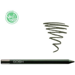 Eyeliner met hoge dekking, waterproof nr. 17 Rebellious Brown - Velvet Touch GOSH