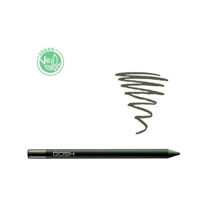 Eyeliner de alta cobertura à prova d'água nº 17 Marrom Rebelde - Toque Aveludado GOSH