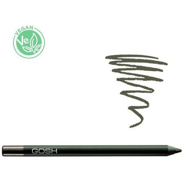 Eyeliner de alta cobertura à prova d'água nº 17 Marrom Rebelde - Toque Aveludado GOSH Eyeliner de alta cobertura à prova d'água nº 17 Marrom Rebelde - Toque Aveludado GOSH