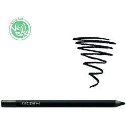 Eyeliner de alta cobertura à prova d'água nº 22 Preto Carbono - Toque Aveludado GOSH
