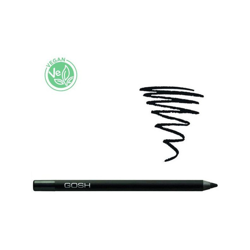Eyeliner haute couvrance waterproof n°22 Noir carbonne - Velvet Touch GOSH