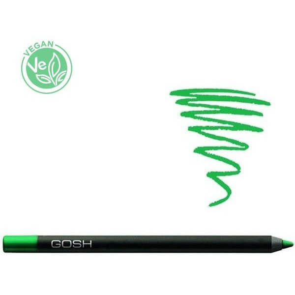 High coverage waterproof eyeliner Green - Velvet Touch GOSH