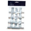 Pinces crabes Blanches PM X 12