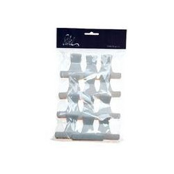 PINZAS DE CANGREJO BLANCAS PEQUEÑAS