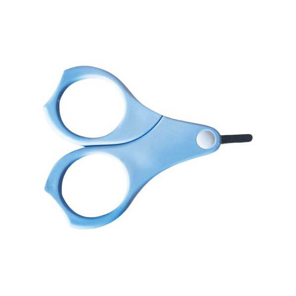Tesoura para unhas de bebê azul PARISAX.