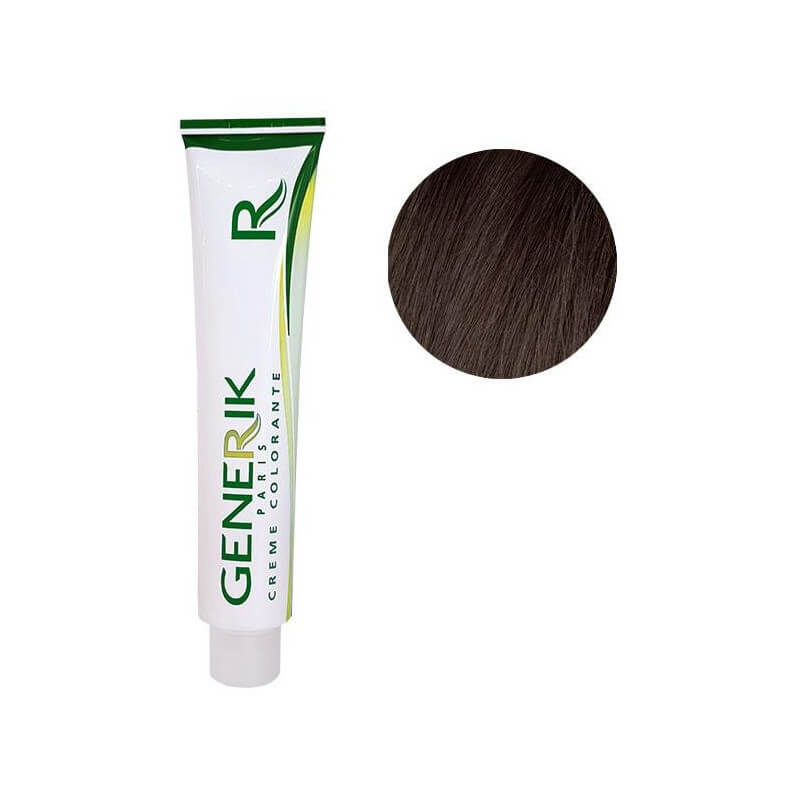 Générik Coloration Sans amoniaque N ° 4.15 Chestnut Ash Mahogany 100 ML