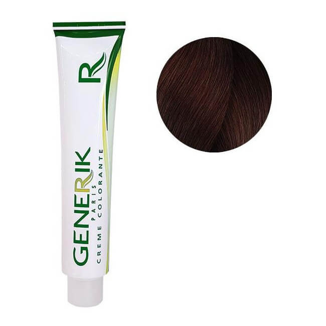 Générik Coloration sans amoniaque N°4.56 Chatain Acajou Rouge 100 ML