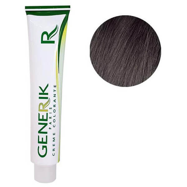 coloración sin amoniaco Générik Nº 5.12 Light Ash Brown iridiscente 100 ML