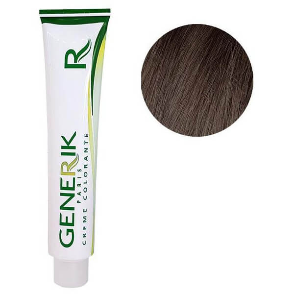 Générik color sin amoníaco Nº 5.15 Light Ash Brown Caoba 100 ML