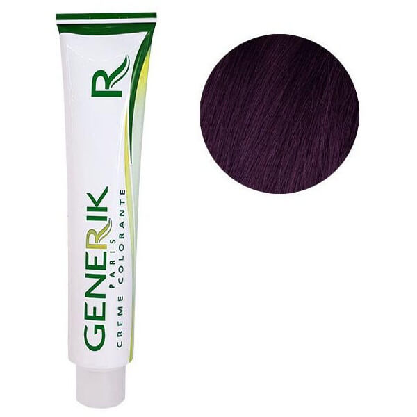 Générik Coloration Sans amoniaque N°5.20 Chatain Clair Violine 100 ML