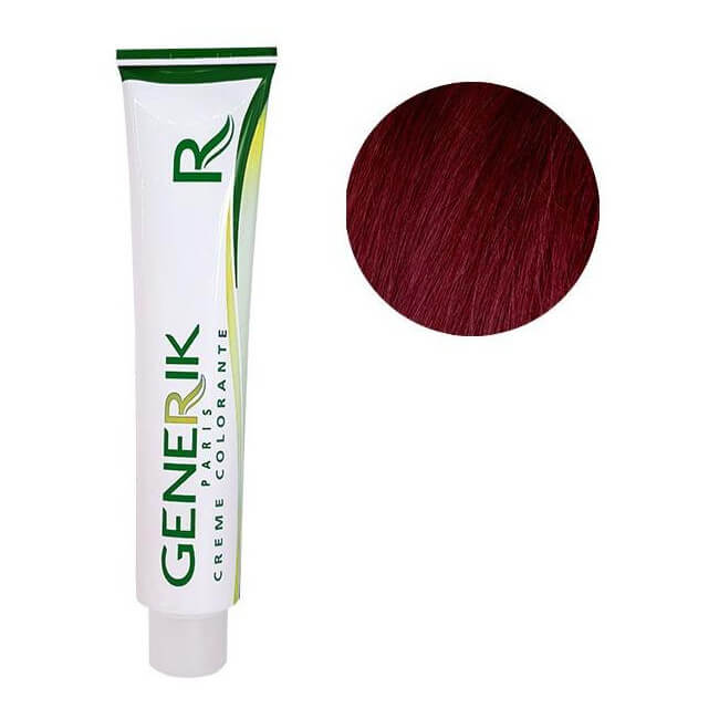 Générik Coloration Sans amoniauqe N ° 5.62 Light Chestnut Red Irises 100 ML Générik Coloration Sans amoniauqe N ° 5.62 Light Chestnut Red Irises 100 ML