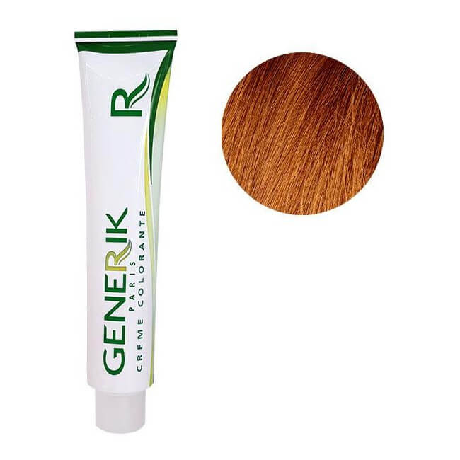 Générik coloration Sans almoniaque N°7.43 Blond Cuivré Doré 100 ML