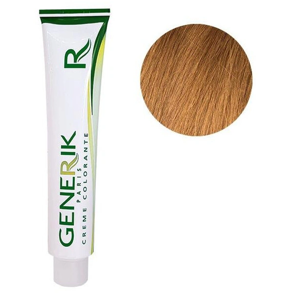 Générik Coloration Sans amoniaque N°8.34 Blond Clair Doré Cuivré 100 ML