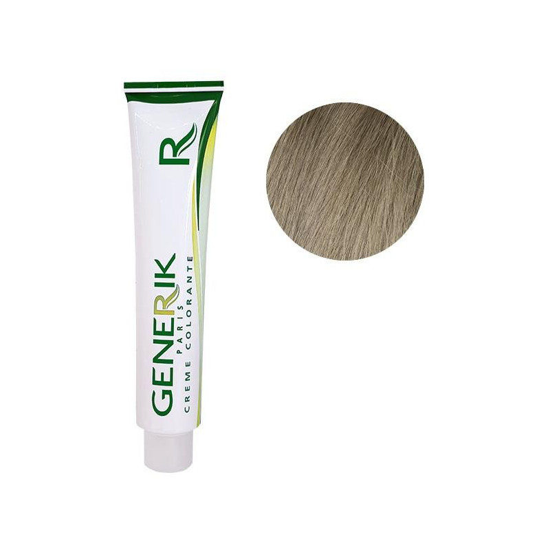 Générik Coloring without ammonia N ° 9.13 Very Light Blonde Gilded Ash 100 ML