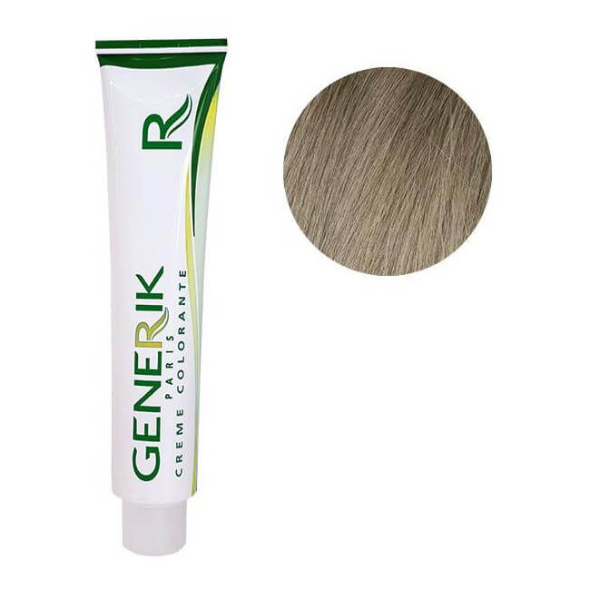 Coloração genérica sem amônia Nº 9.13 Loiro Muito Claro Acinzentado Dourado 100 ML