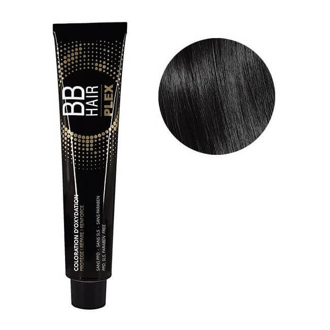 Generieke Oxidatie Haarkleuring BBHair Plex 1 Zwart 100 ML.