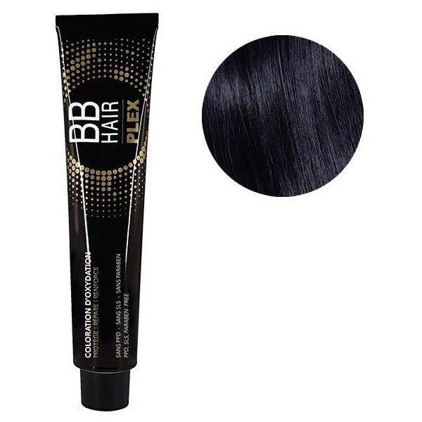 Générik Coloration d'oxydation BBHair Plex 1.10 Noir Bleu 100 ML