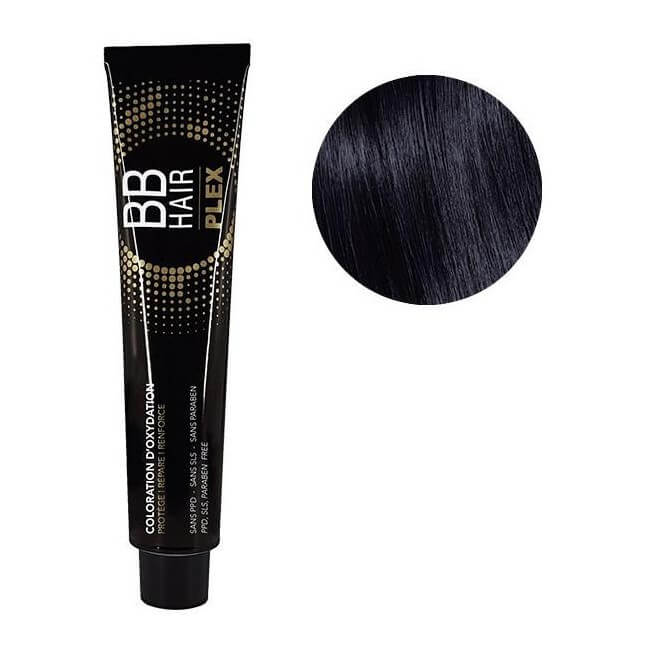 Générik Coloration d'oxydation BBHair Plex 1.10 Noir Bleu 100 ML