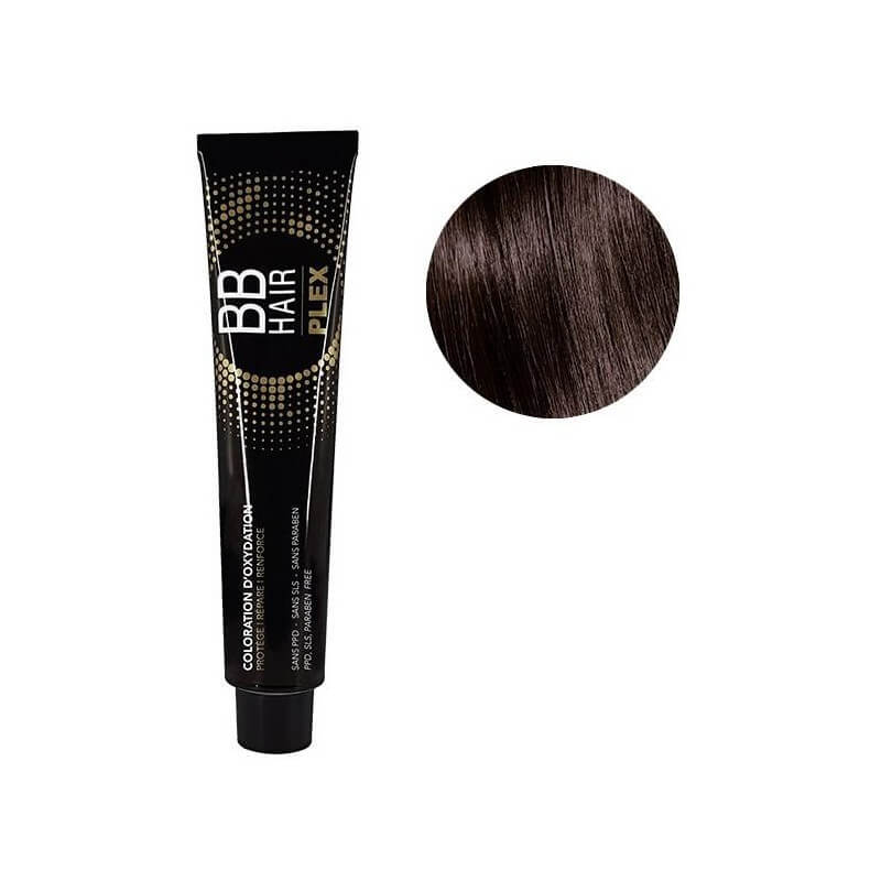 Générik Oxidatiekleuring BBHair Plex 5.85 Licht kastanjebruin espresso mahonie 100 ML