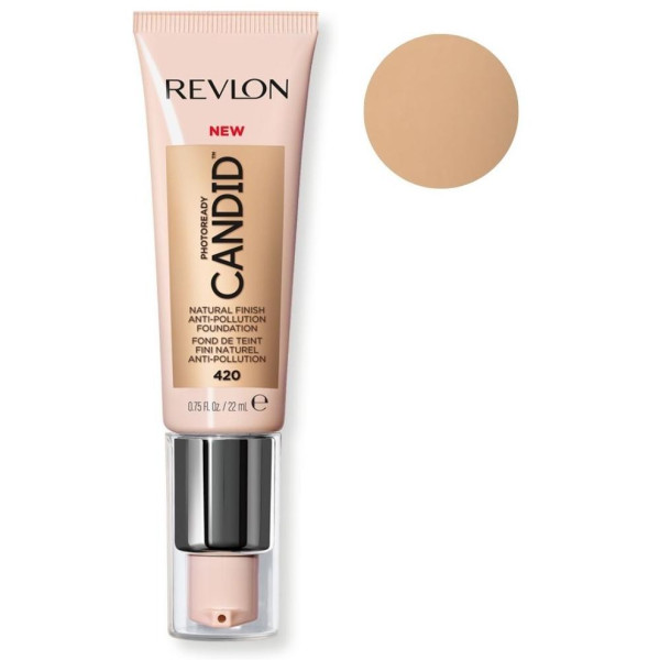 Foundation n ° 420 sun beige Fotoready Candid REVLON Foundation n ° 420 sun beige Fotoready Candid REVLON